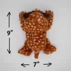 Owlbear Cub Plush Dog Toy - Medium - Brown