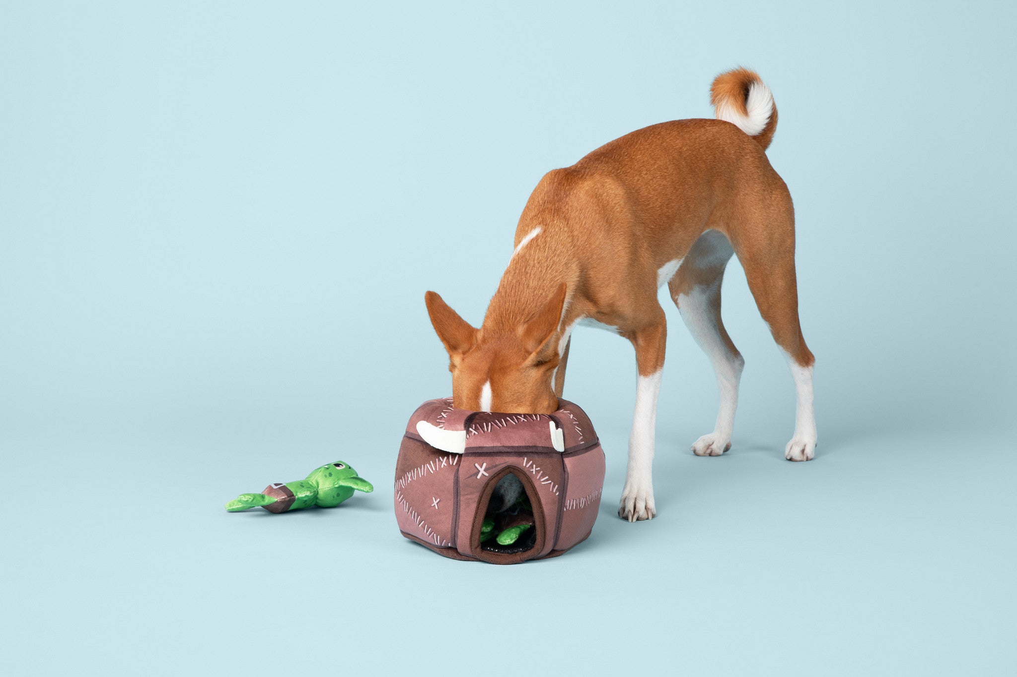 Goblin Camp Puzzle Plush Dog Toy - Medium