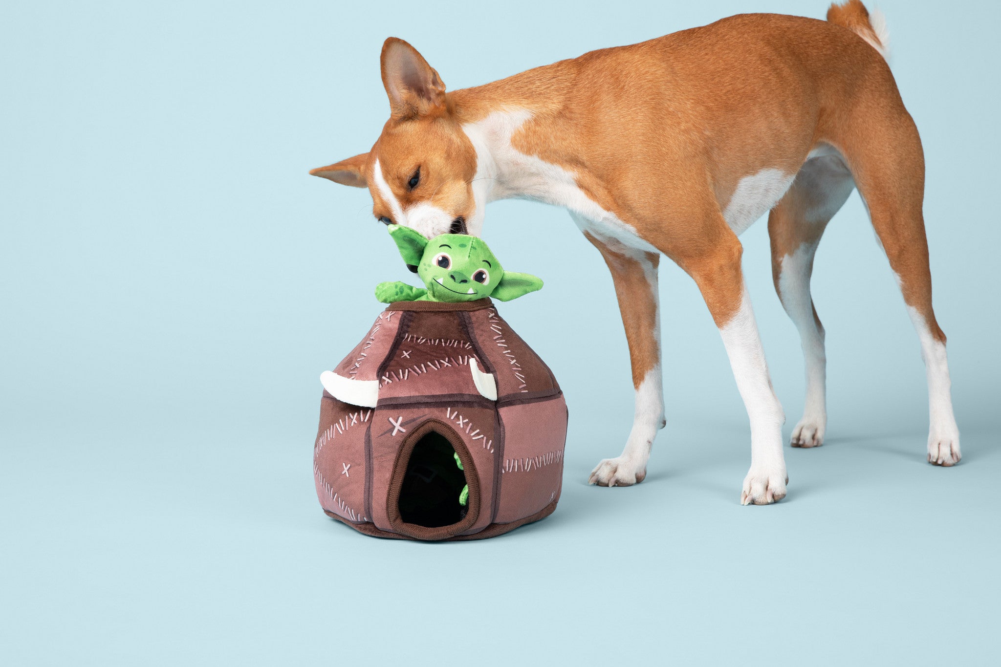 Goblin Camp Puzzle Plush Dog Toy - Medium